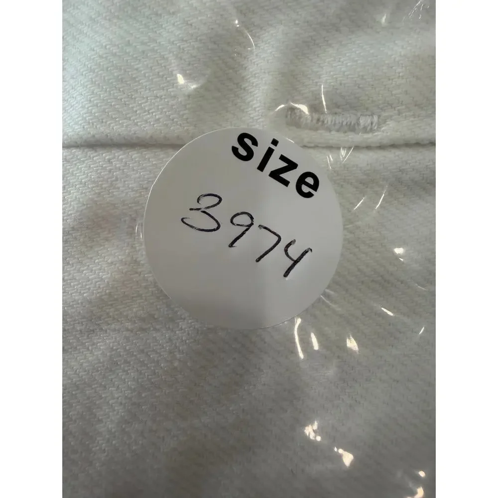 Buck Mason Classic Button Fly Ford Standard White Japanese Denim NWT 36x32